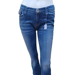 51041....97 Jeans Bootcut Size W27" 22"Inseam  7"Rise